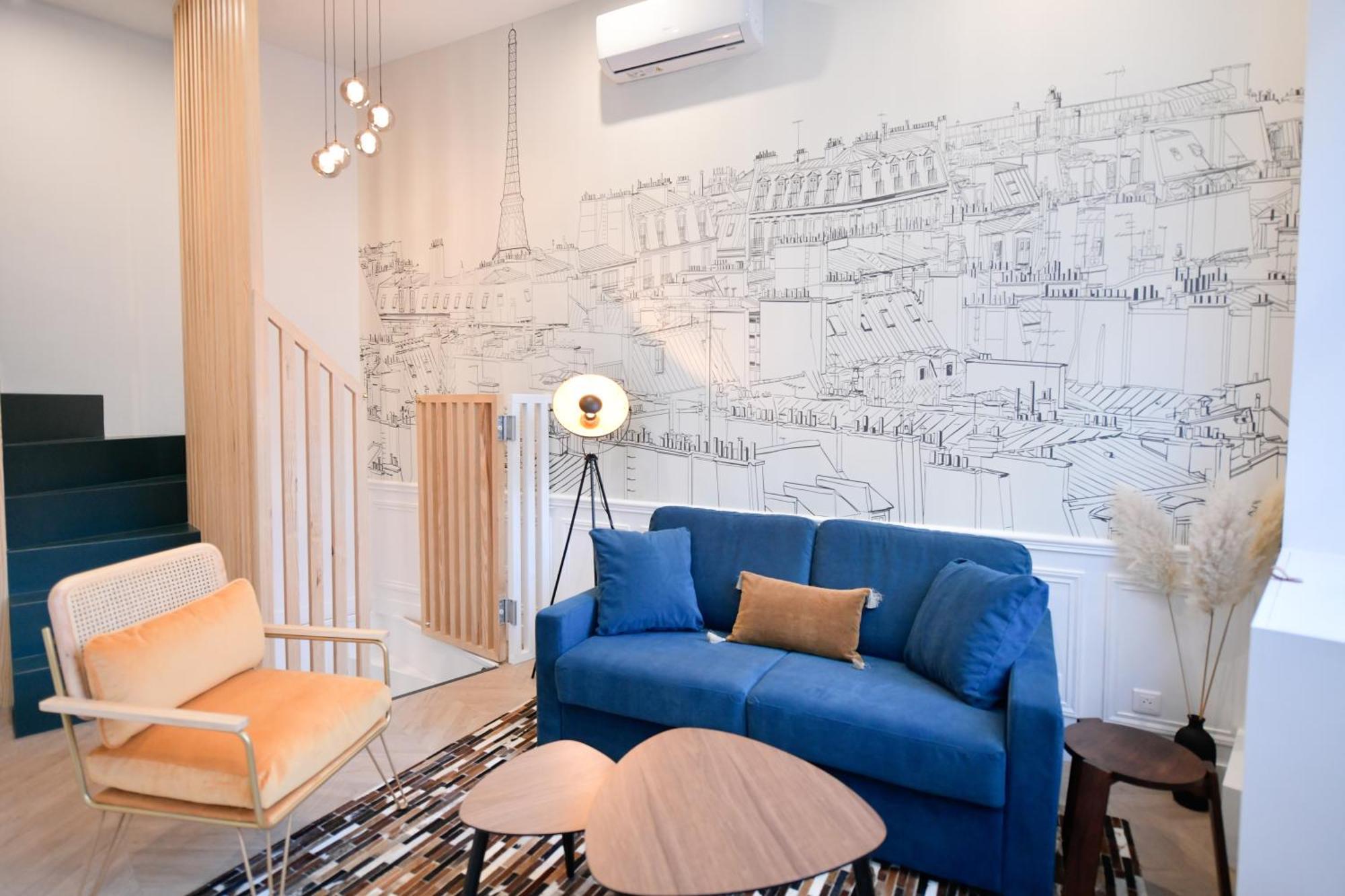 Montmartre Marvel! Designer Apartment Near Metro Paris Exterior foto